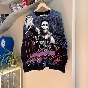 Vintage Y2K Just Don Chicago Bulls AOP Shirt